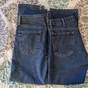 Two pair Men's Levi Jeans, 33x30 (517, 514)